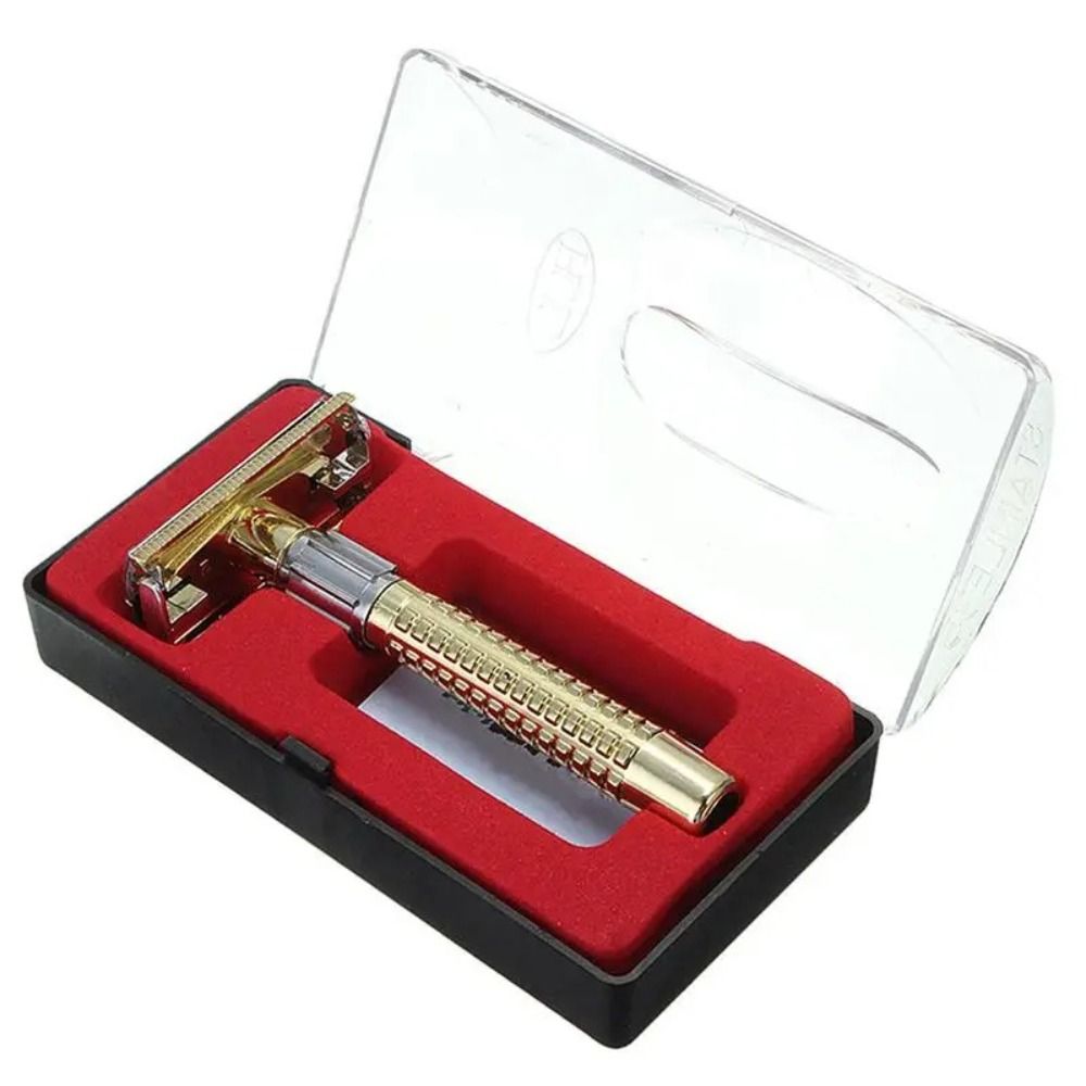 Safety Razor Handle - ماكينة حلاقة يدوية فاخرة بتصميم عتيق