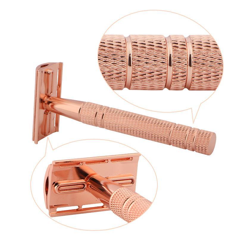Safety Razor Handle - شفرة حلاقة معدنية صديقة للبيئة قابلة