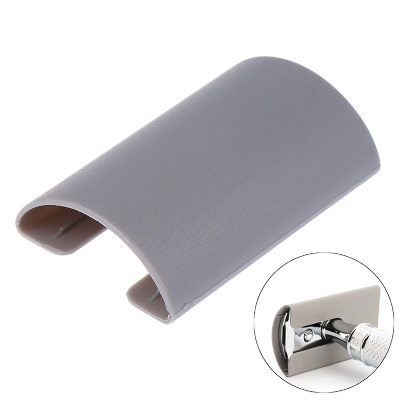 Safety Razor Handle - 1 قطعة البلاستيك مزدوجة حافة الحلاقة