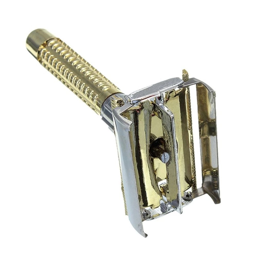 ماكينة حلاقة يدوية فاخرة بتصمي - مراجعة Safety Razor Handle وسعره