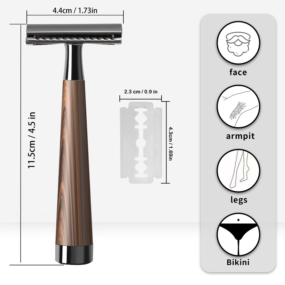 ماكينة حلاقة احترافية للرجال ذ - مراجعة Safety Razor Handle وسعره