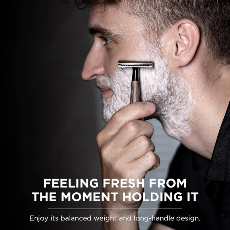 ماكينة حلاقة احترافية للرجال ذ - مراجعة Safety Razor Handle وسعره