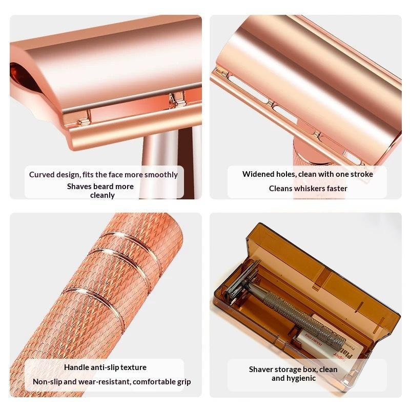 شفرة حلاقة معدنية صديقة للبيئة - مراجعة Safety Razor Handle وسعره