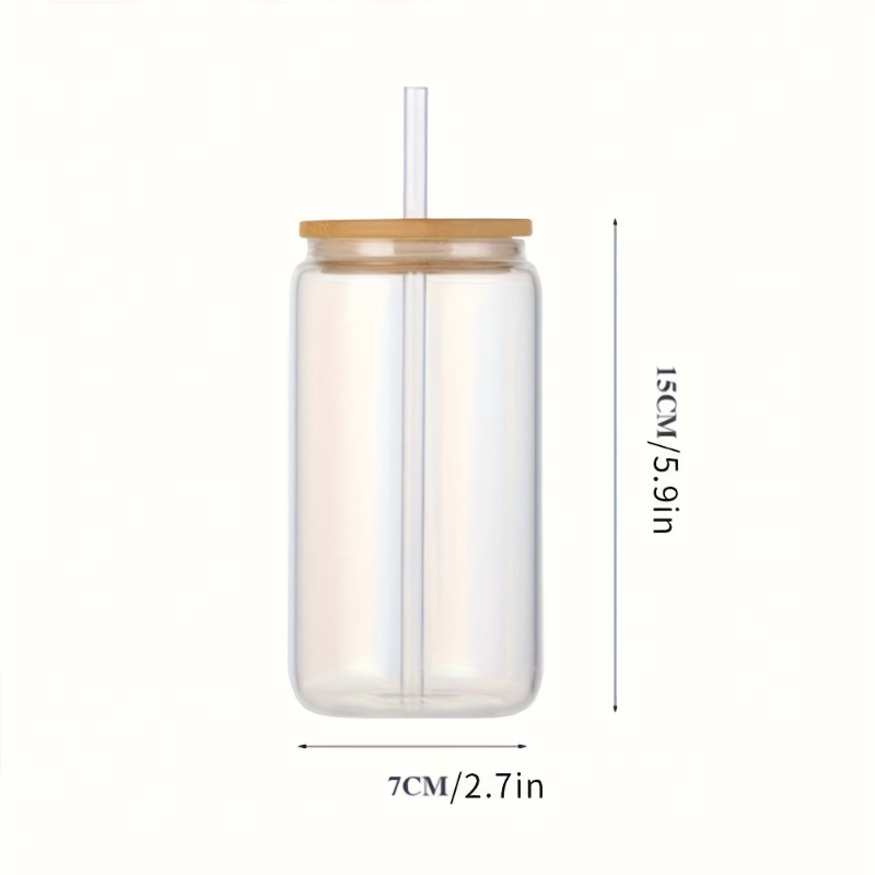 كوب قهوة مثلج زجاجي مخصص باسمك - مراجعة Reusable Straw وسعره