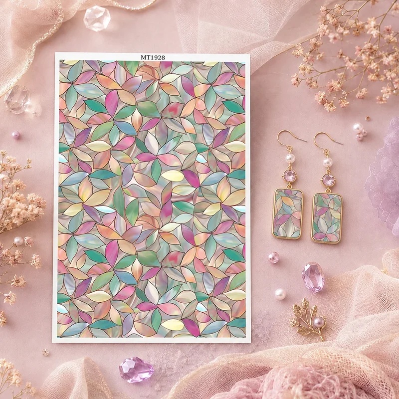 ورق نقل بوليمر كلاي بتصميم زهو - مراجعة Beeswax Wrap وسعره